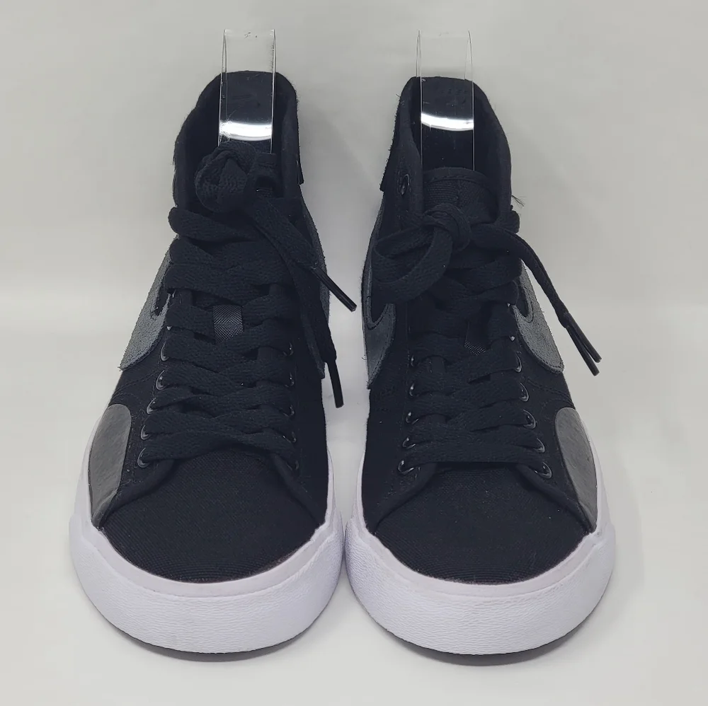 Nike SB Blazer Court Mid Premium Skate Shoes Black FB1378-001 Mens Size 6 New
